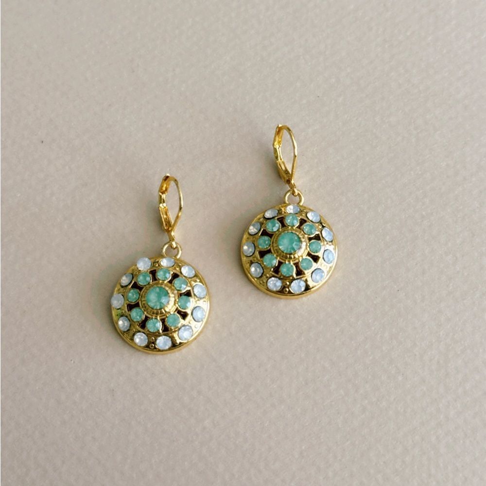 Vintage hoop Earrings #2342 - Picture 2 of 4